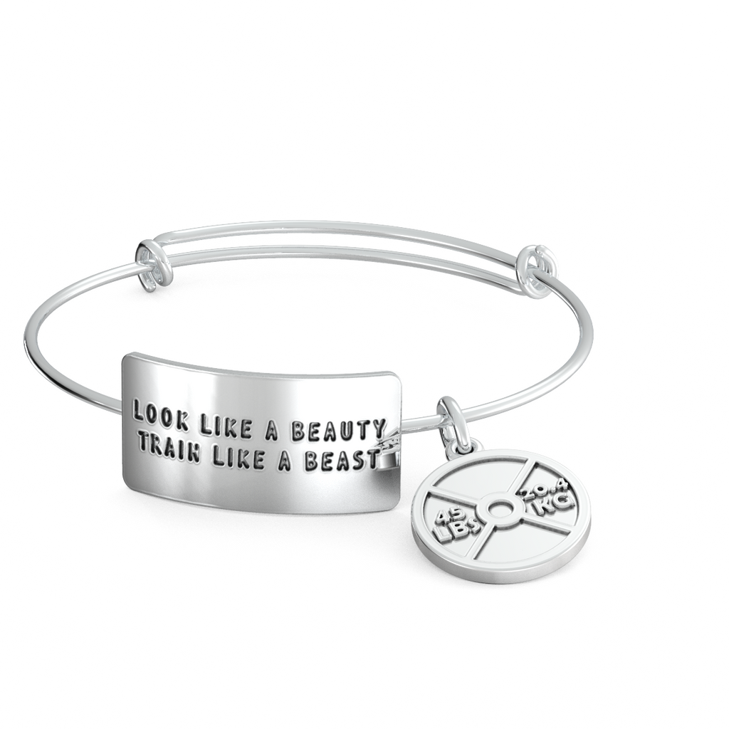 Look like a beauty train like a beast best sale bracelet